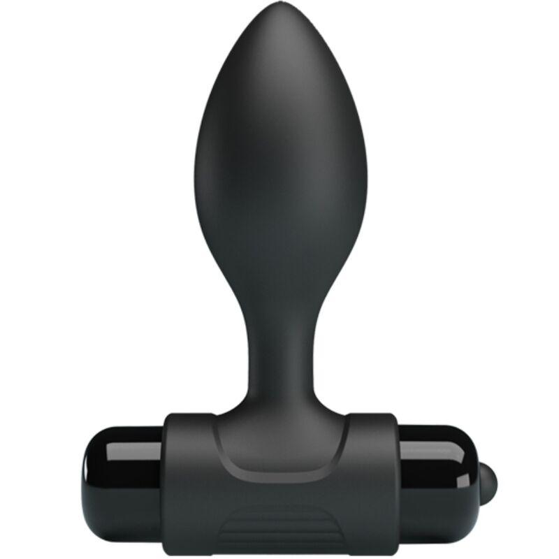 Pretty love - vibra butt 10 vibrations anal plug black 1