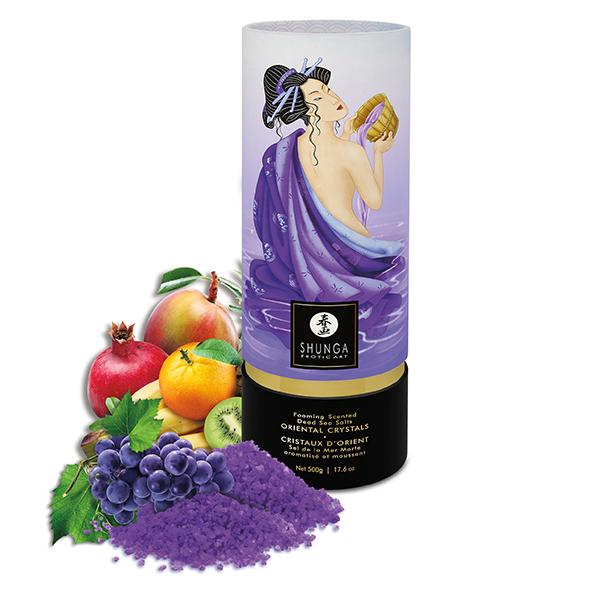 Shunga - Oriental Crystals Bath Salts Exotic Fruits 500 Gram 2