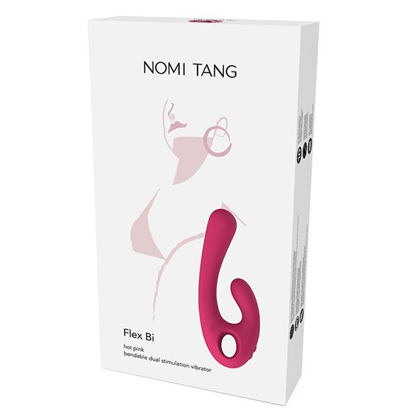 Nomi Tang - Flex Bi Bendable Dual Stimulation Vibrator Pink