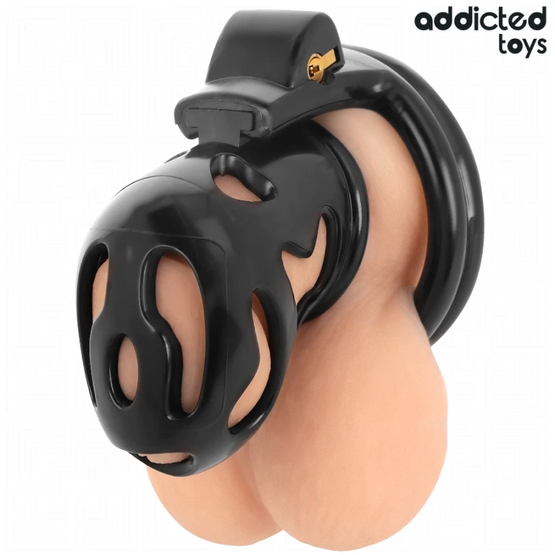 Addicted toys locked - sealed crypt penis cage 8 cm 2