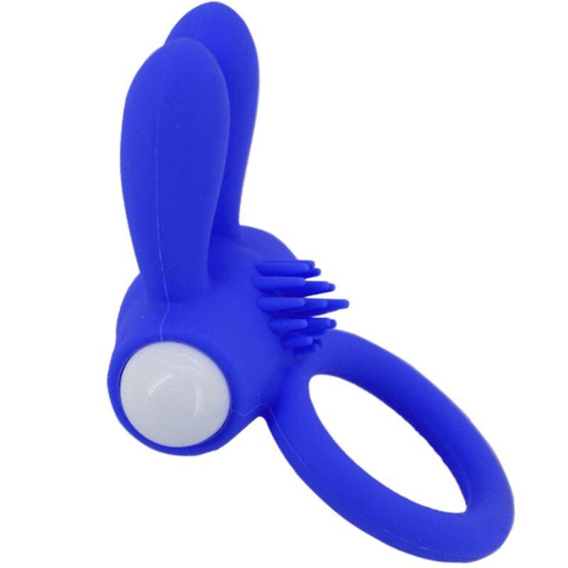 Armony - mr bunny vibrator ring silicone blue 2