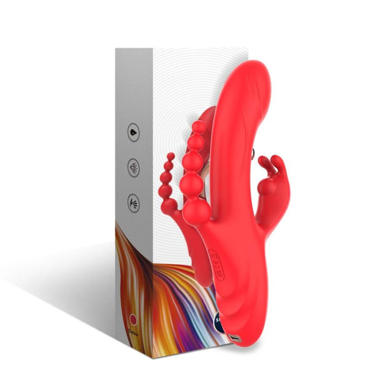 Armony - g-spot and clitoris stimulator vibrator red