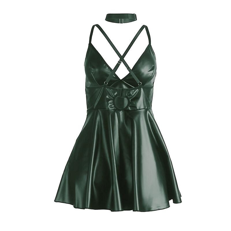 Subblime - 955434 dress with green leather straps s/m 5