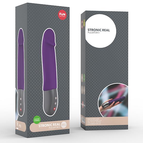 Fun Factory - Stronic Real Pulsator Ii Dark Violet - Pulzátor 8