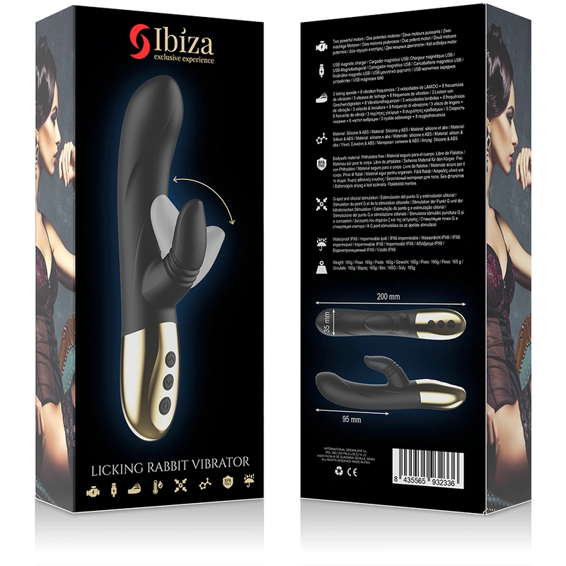 Ibiza - vibrator new experience with licking rabbit 7