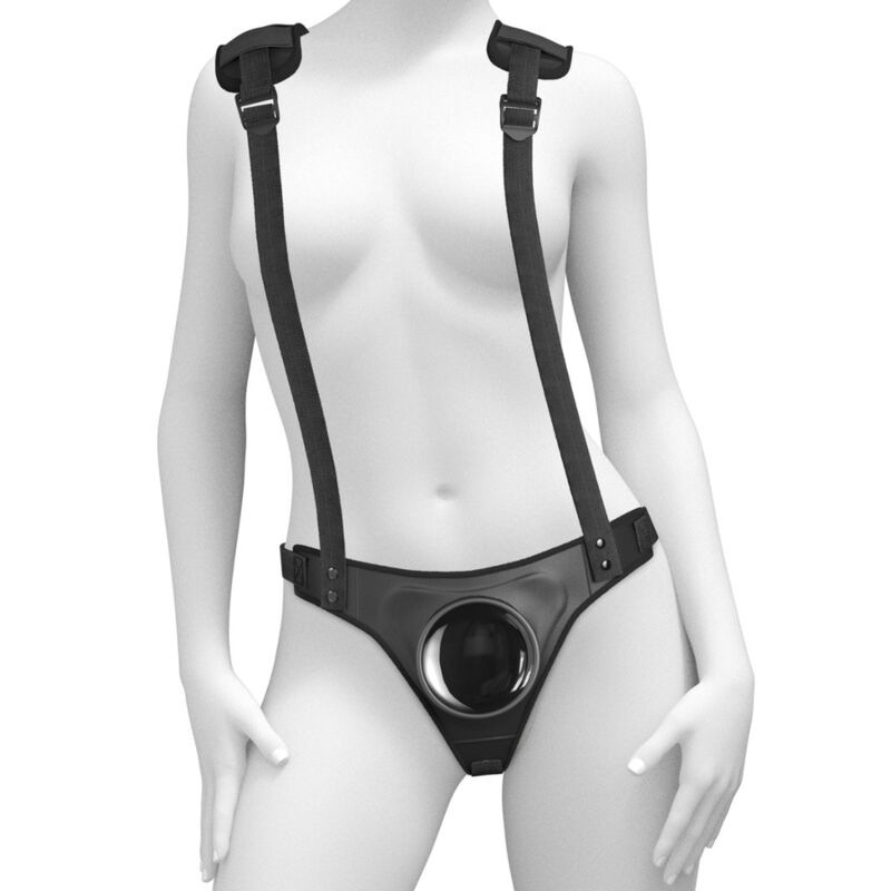 Pipedreams - body dock strap-on suspenders 2