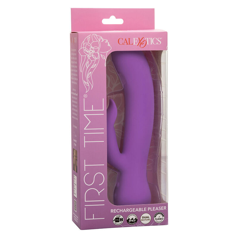 Calexotics - first time vibrator pleaser rechargeable purple 9