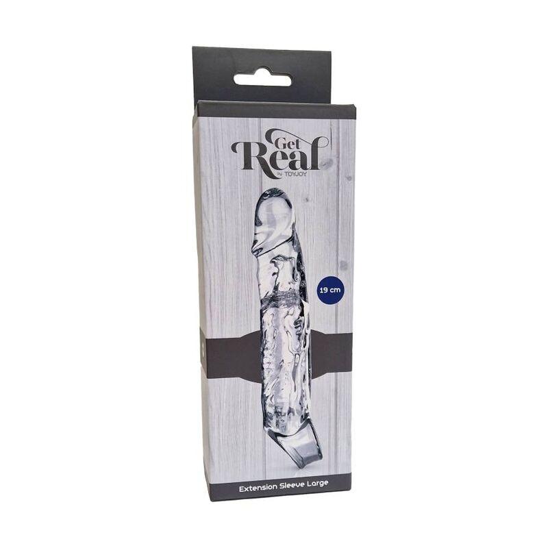 Get Real - Extension Sleeve Large Transparent