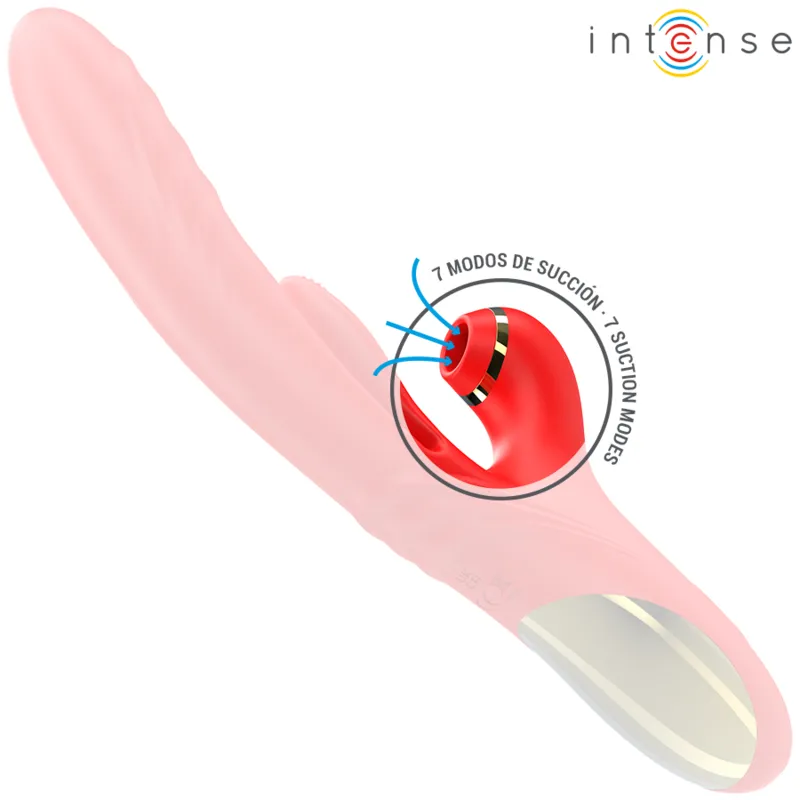 Intense - karol multifunction vibrator thrust & stimulation & suction red 4