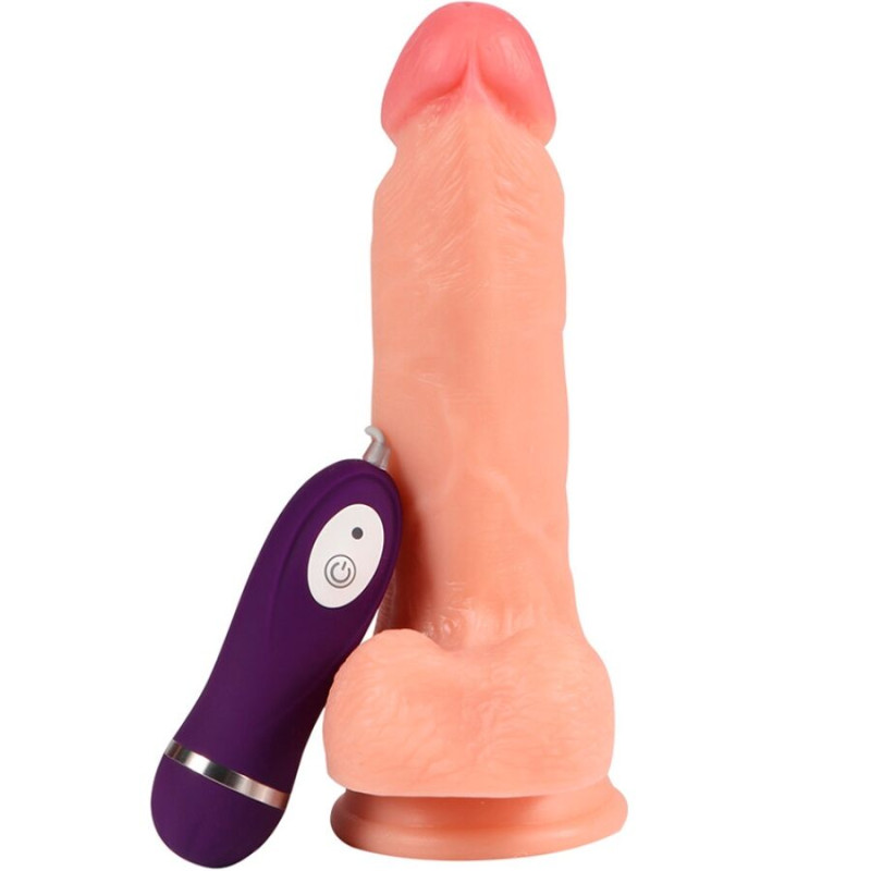 Shequ - iron dragon vibrator dildo with remote control 17.5 cm 1