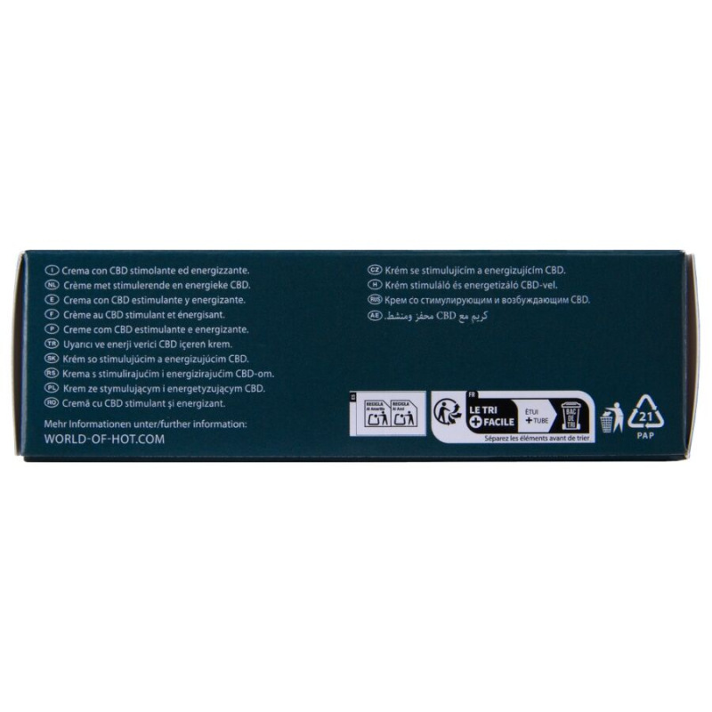 Hot - masturbationscreme mit cbd - unisex 100ml 3