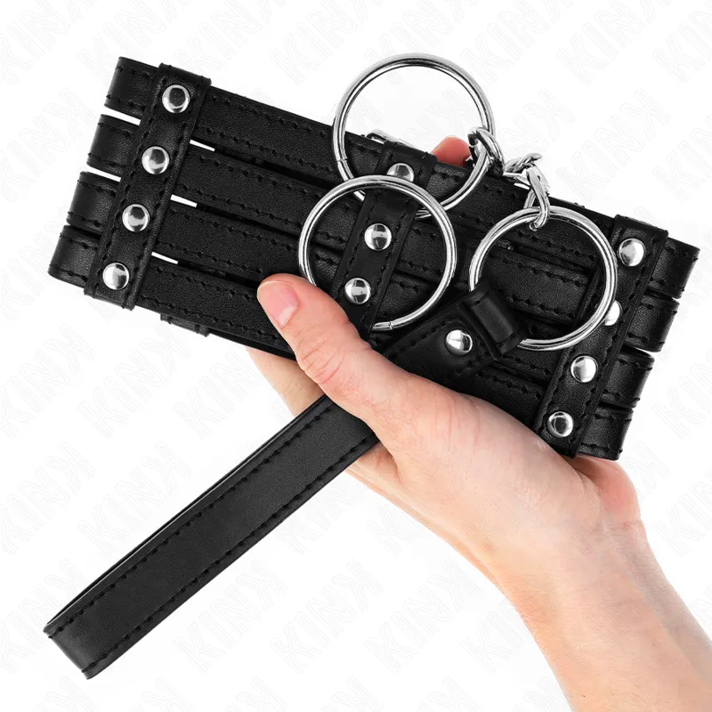 Kink - Necklace With Belt 65 Cm Sub Style Adjustable 35-51 Cm X 7 Cm 3