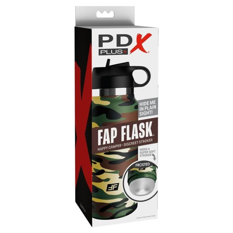Pdx plus - fap flask happy camper discreet masturbator camouflage