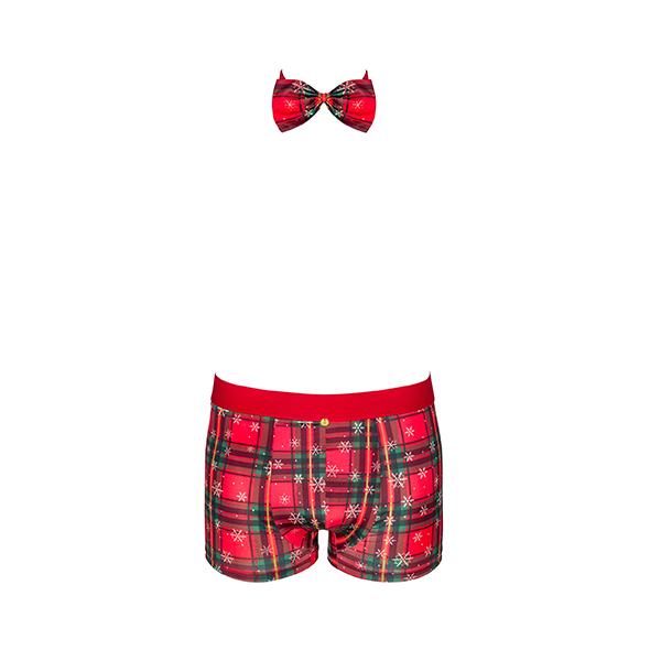 Obsessive - Mr. Merrilo Boxer & Bowtie Christmas Edition Multi 2xl/3xl