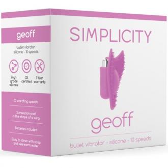 Simplicity - Geoff Bullet Vibrator - Pink