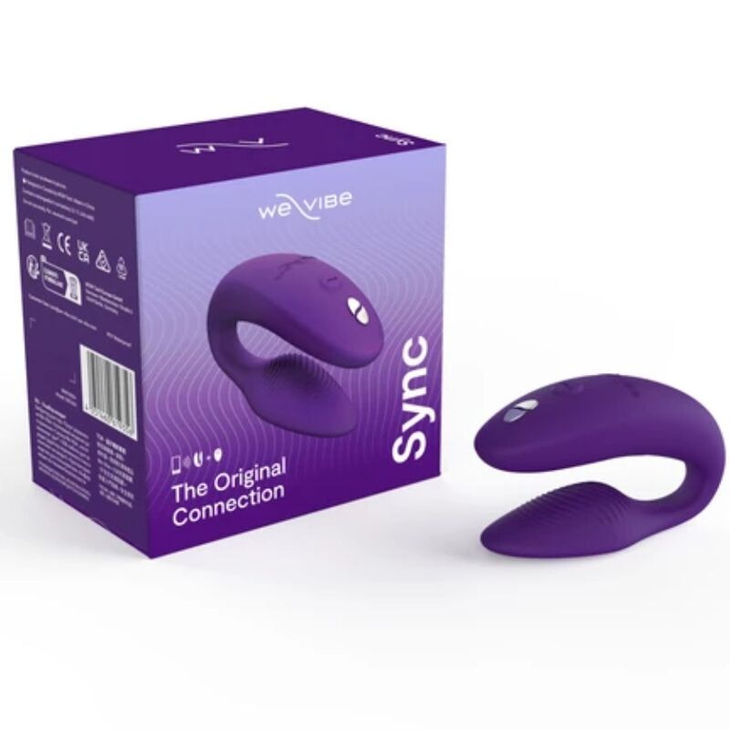 We-vibe - sync 2 adjustable couples vibrator purple 8