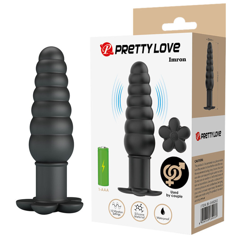 Pretty love - imron vibrating anal plug