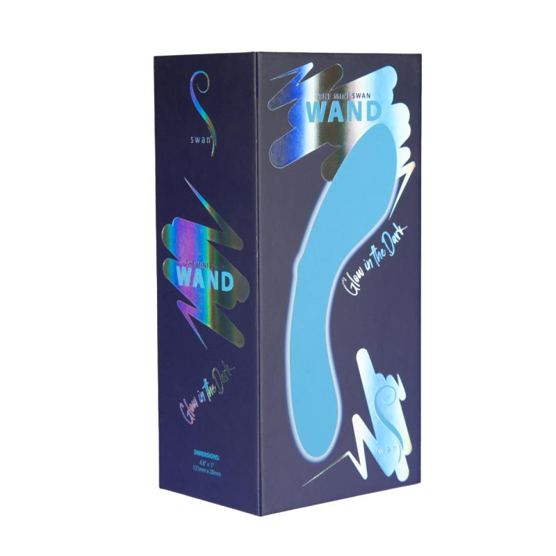 Swan - The Mini Swan Wand Glow In The Dark Blue 11