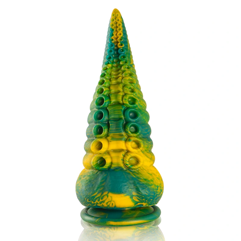 Epic - cetus green tentacle dildo large size 3