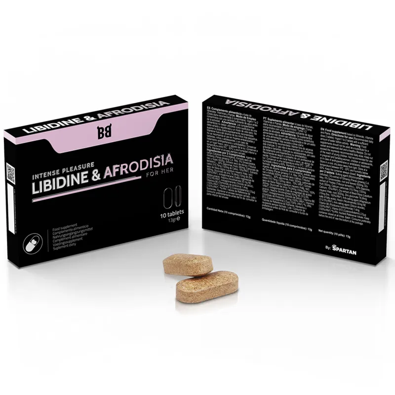 Blackbull By Spartan - Libidine & Afrodisia Intense Pleasure For Her 10 Tablets 1