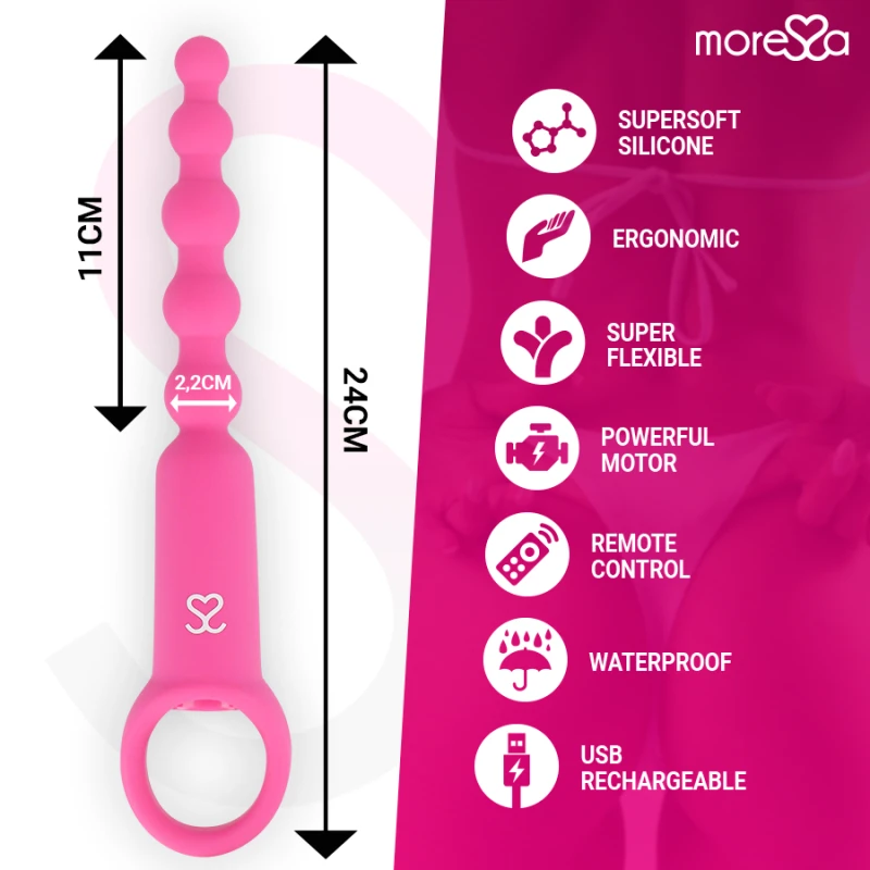 Amoressa Ronie Remote Control Anal Pleasure Pink 3