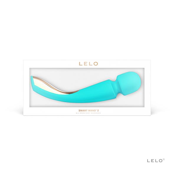Lelo - Smart Wand 2 Massager Medium Ocean Blue - Masážna Hlavica