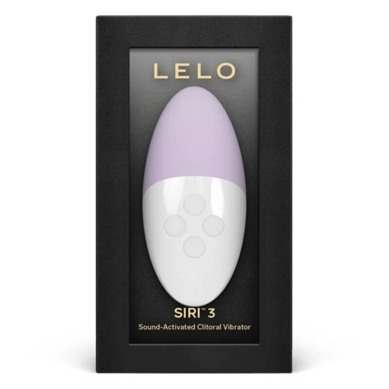 Lelo - siri 3 clitoris massager calm lavender 1