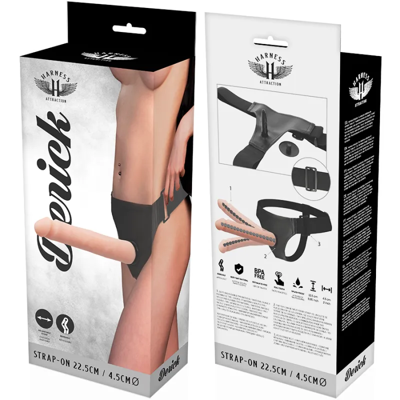 Harness Attraction Derick Articulable Flesh 22.5 X 4.5cm 5
