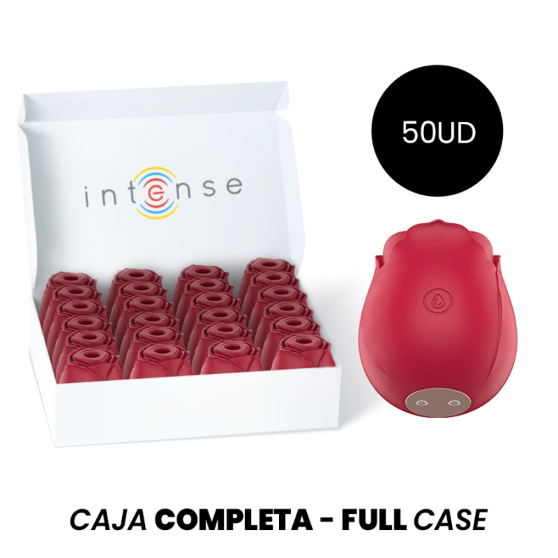 Moq 50 - intense camellia clitoral suction rose by waves bordeaux
