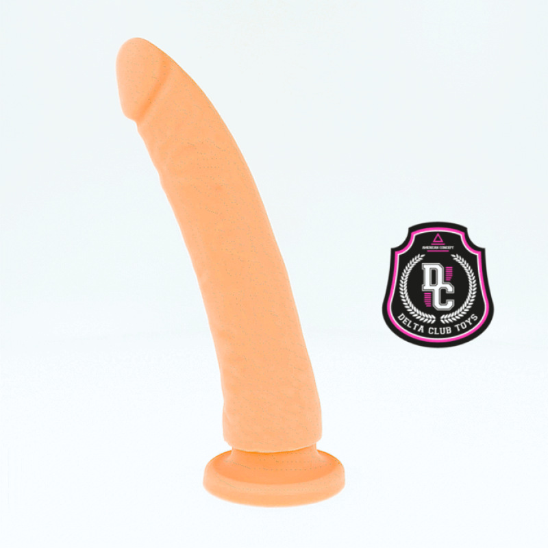 Delta club - toys natural dildo medical silicone 23 cm -o- 4.5 cm 2