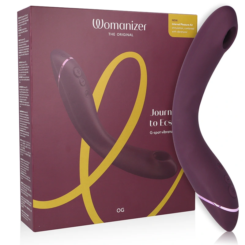 Womanizer - Og G-Spot Aubergine - Multifunkčný Stimulátor