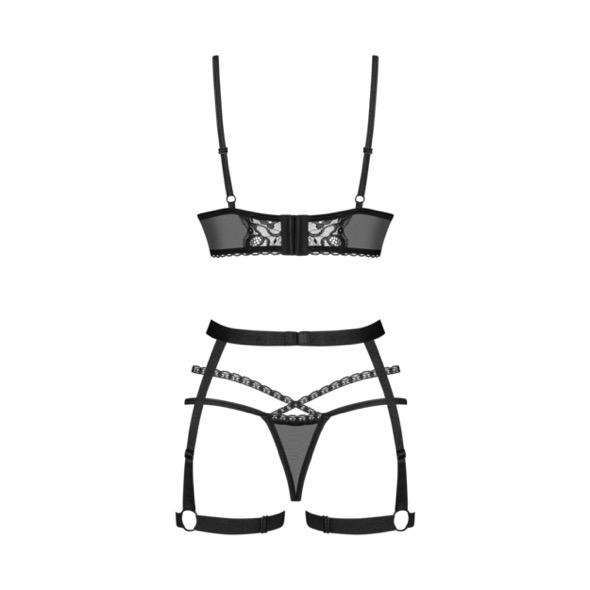 Obsessive - Blomentis 3-Pcs Set Black Xl/2xl 7