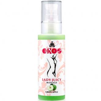 Eros Lady Juicy Oil Massage Green Apple 125 Ml