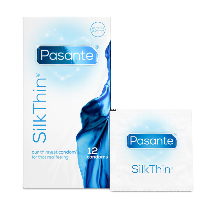 Pasante - SilkThin ultra tenké kondómy 12 ks 2
