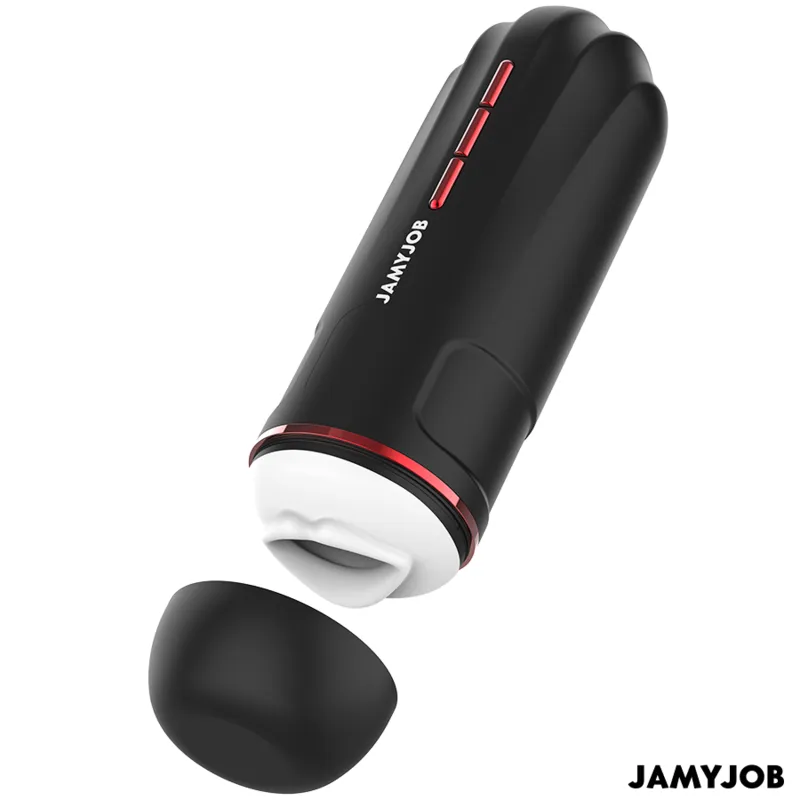 Jamyjob - megabite automatic mouth masturbator 5 suction and vibration modes 3