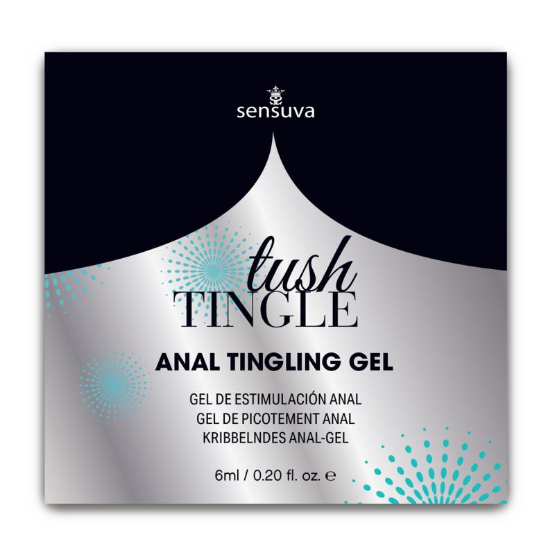 SENSUVA - Tush Tingle Anal Stimulation Gel Single-Use Packet 6 ml 1