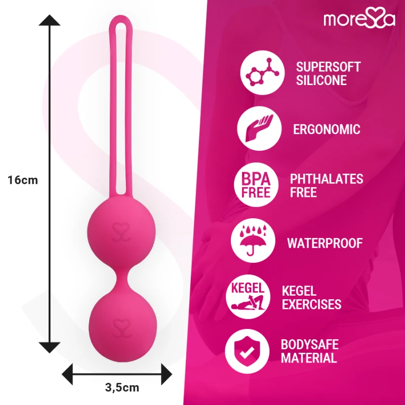 Moressa - Osian Two Premium Silicone Pink 3