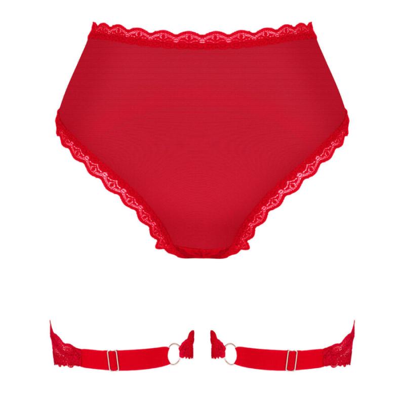 Obsessive - Belovya Garter Panties Xs/S 3