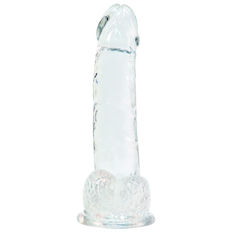 Addiction - Crystal Addiction 8 Inch Clear Dong 3