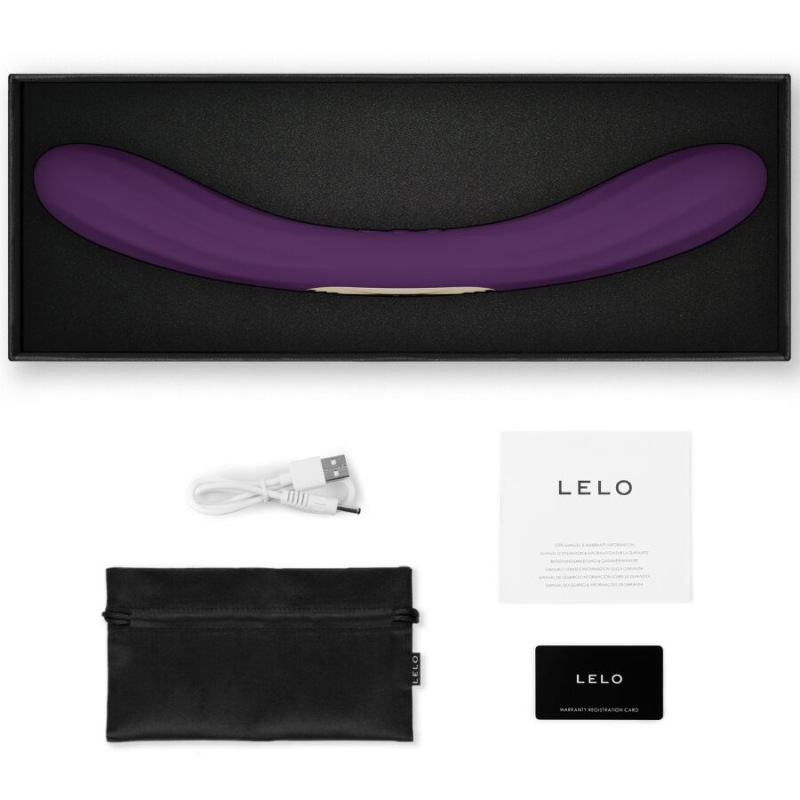 Lelo - boomerang double ended vibrator purple 2
