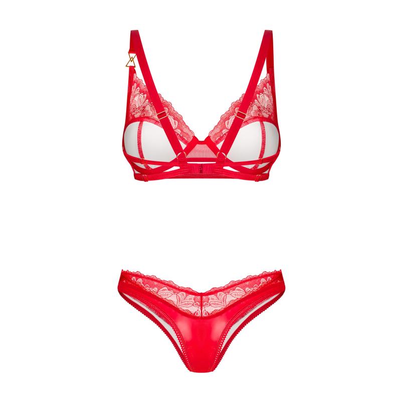 Obsessive - Aliosa 2 Pcs Set Red S/M 2