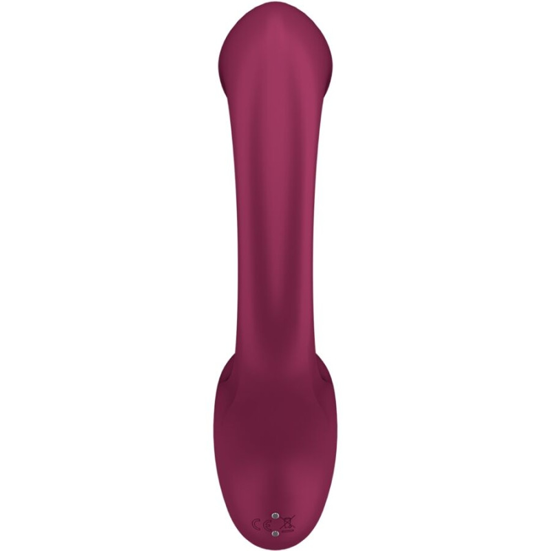 Satisfyer - g for goddess 2 rabbit vibrator bottle bordeaux 4