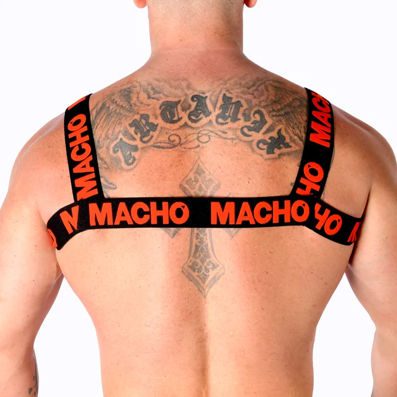 Macho - Double Harness Red