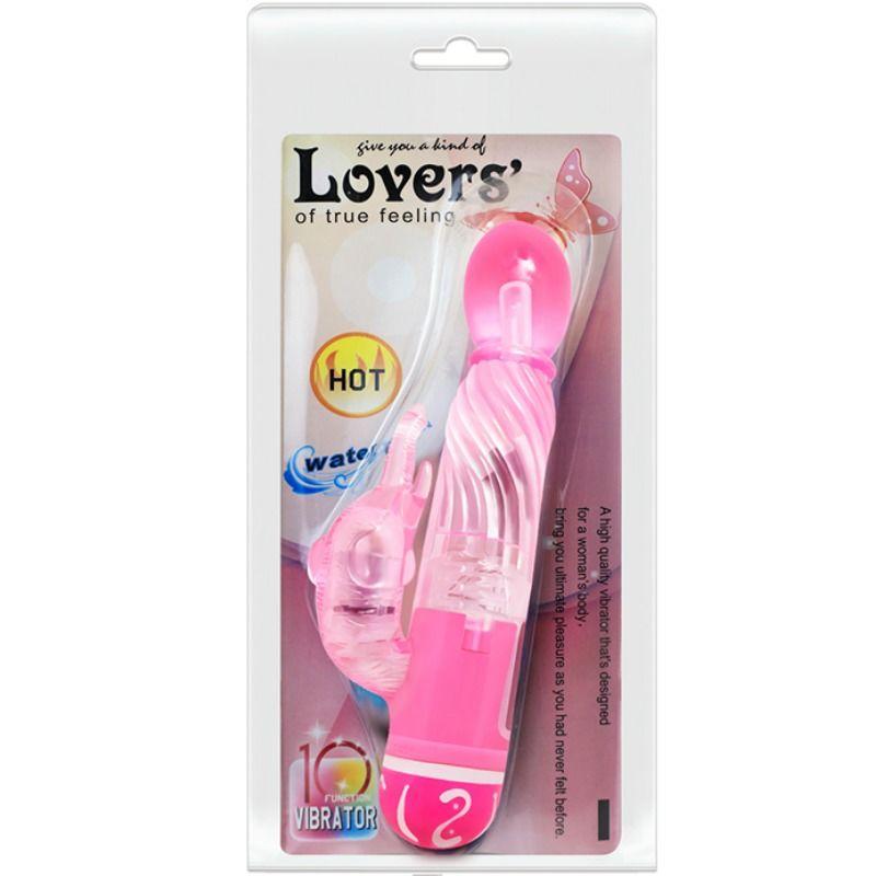 Baile Vibrators Multispeed Vibrator With Clit Stimulator Pin 7
