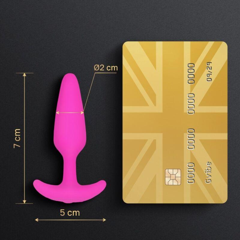 G-Vibe - Gplug Vibrator Plug Anal Xs Fuchsia 2