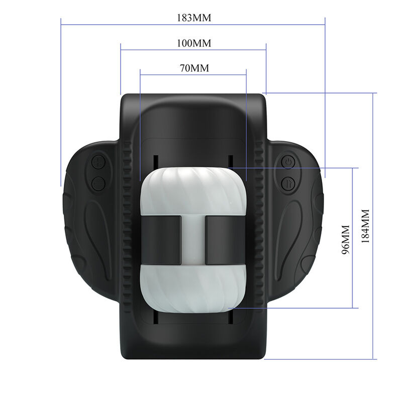 Pretty love - calista universal automatic masturbator black 6