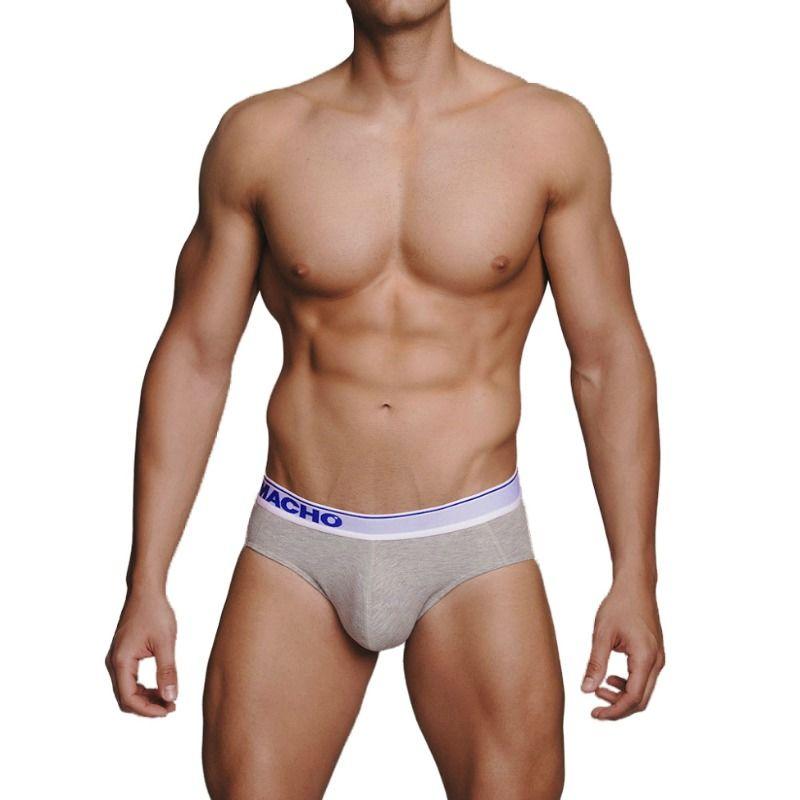 Macho - Mc091 Underwear Grey Size L