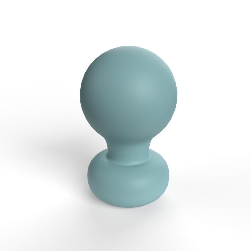 Screaming O - Cuties Palmy Palm Massager Blue 5