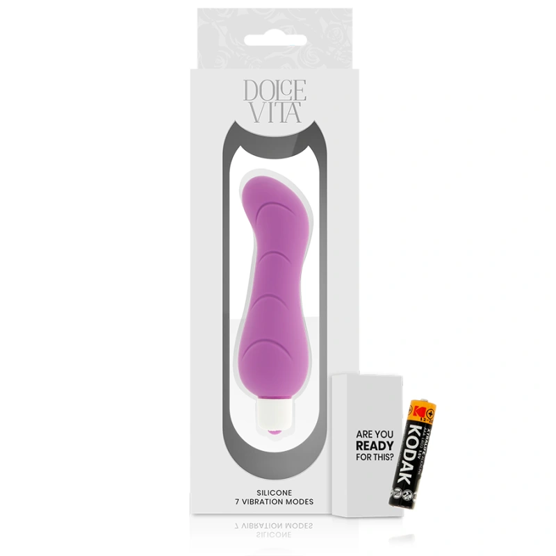 Dolce vita - g-spot purple silicone 4
