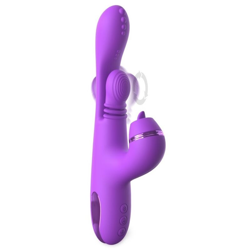 Fantasy for her - intimotion pulse pro vibe rabbit vibrator purple 2